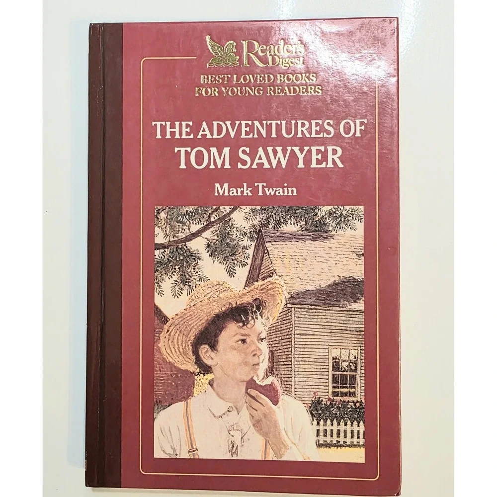 Vintage The Adventures of Tom Sawyer Mark Twain Reader's Digest Hardcover 1989 B
